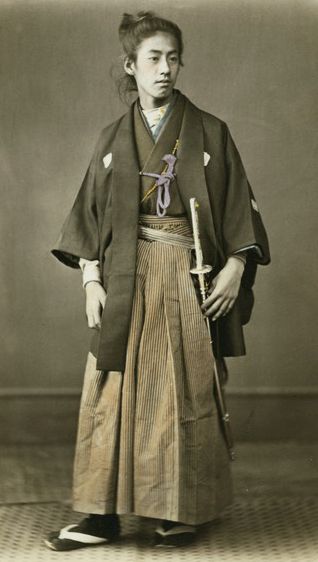 Young man - Prince Okundaira - in formal haori