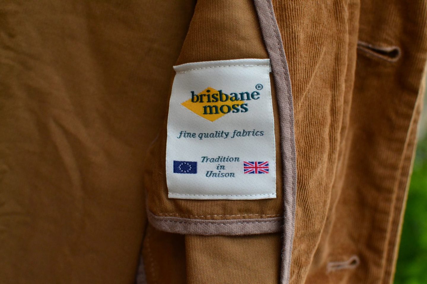 Kestin-hare-Kenmore blazer & Iverness trouser in tobacco Brisbane Moss cord