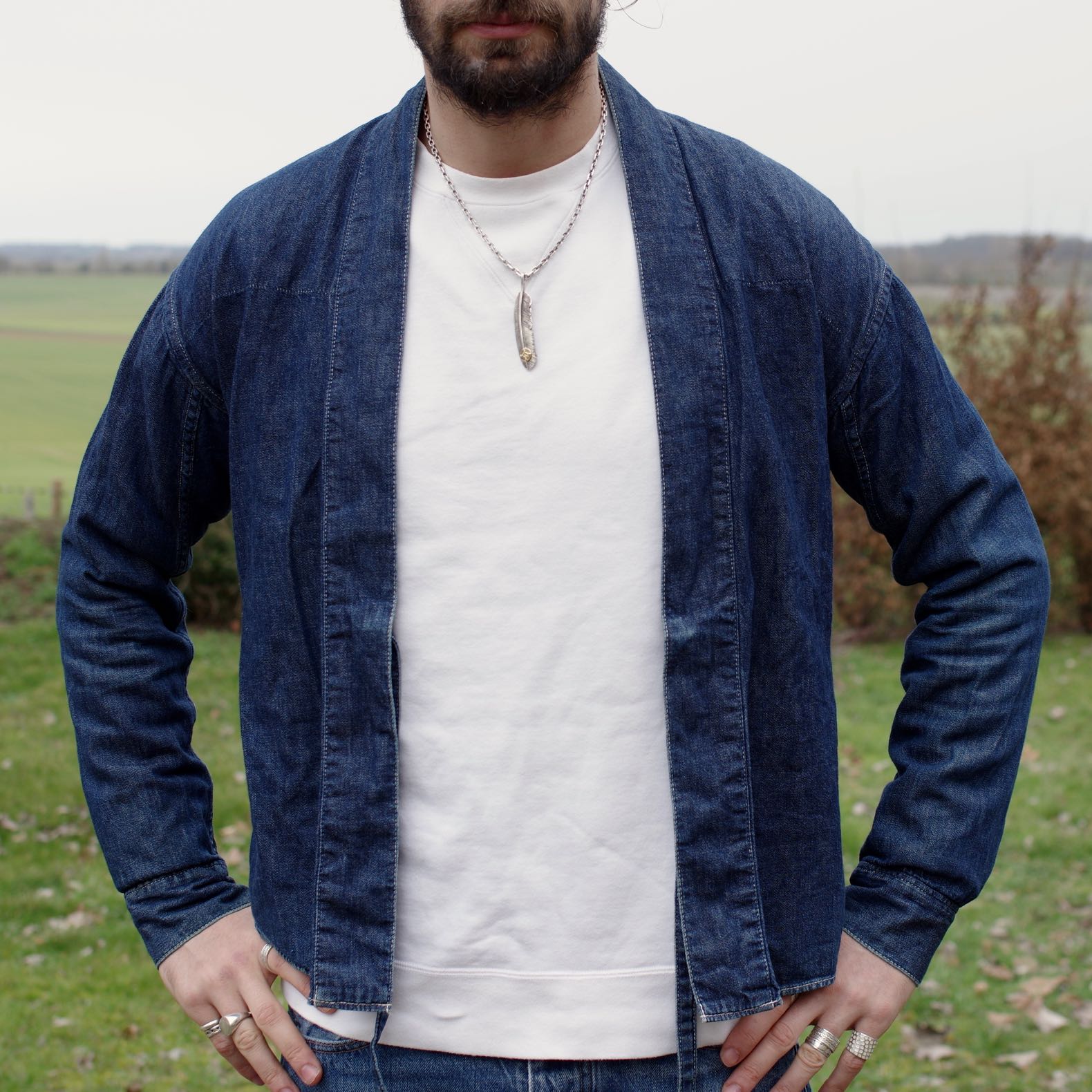 idée look avec chemise noragi kimono homme