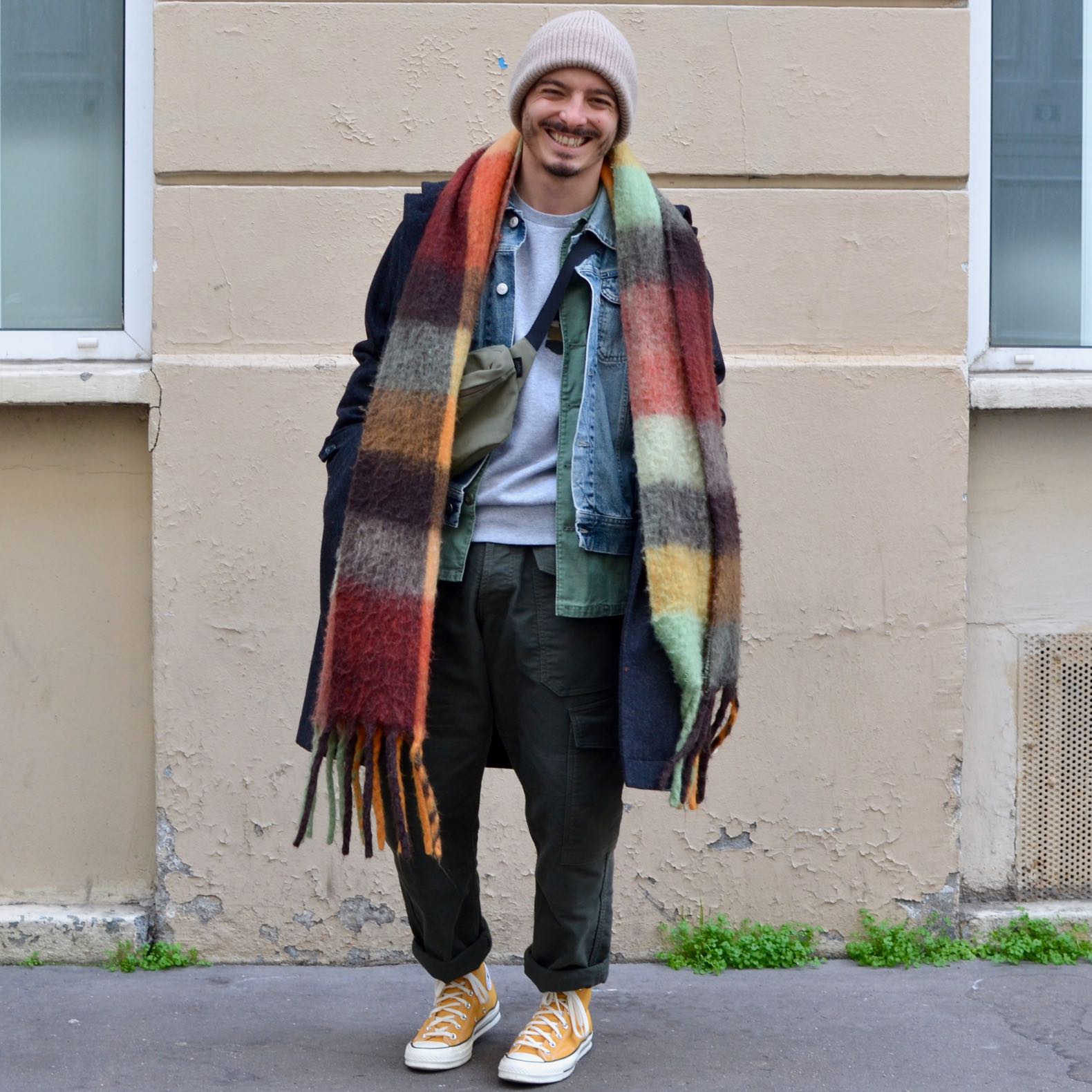 conseil style pour homme petit puor porter coupe large et manteau long