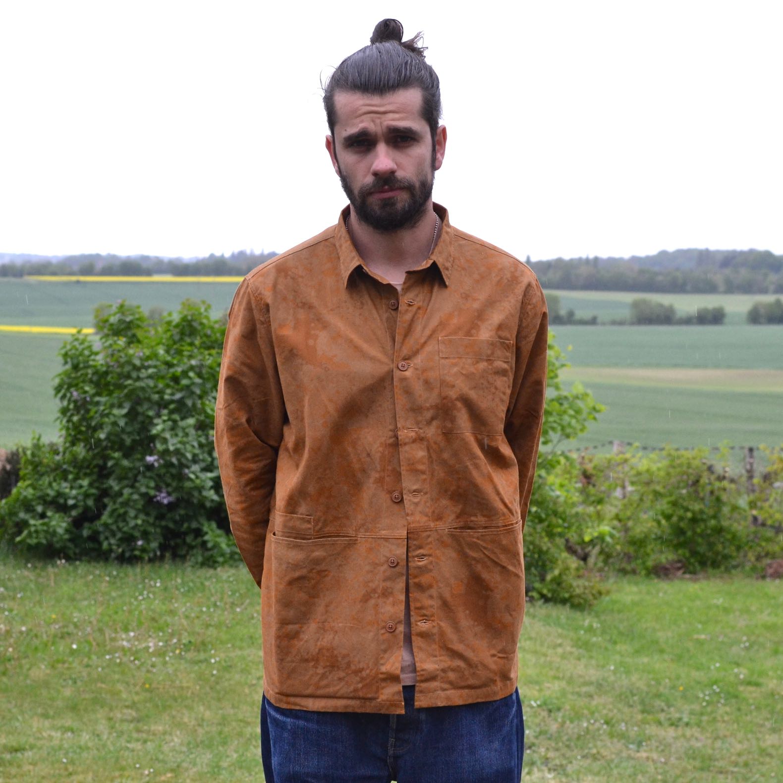 surchemise Kestin modèle Rosyth shirt jacket