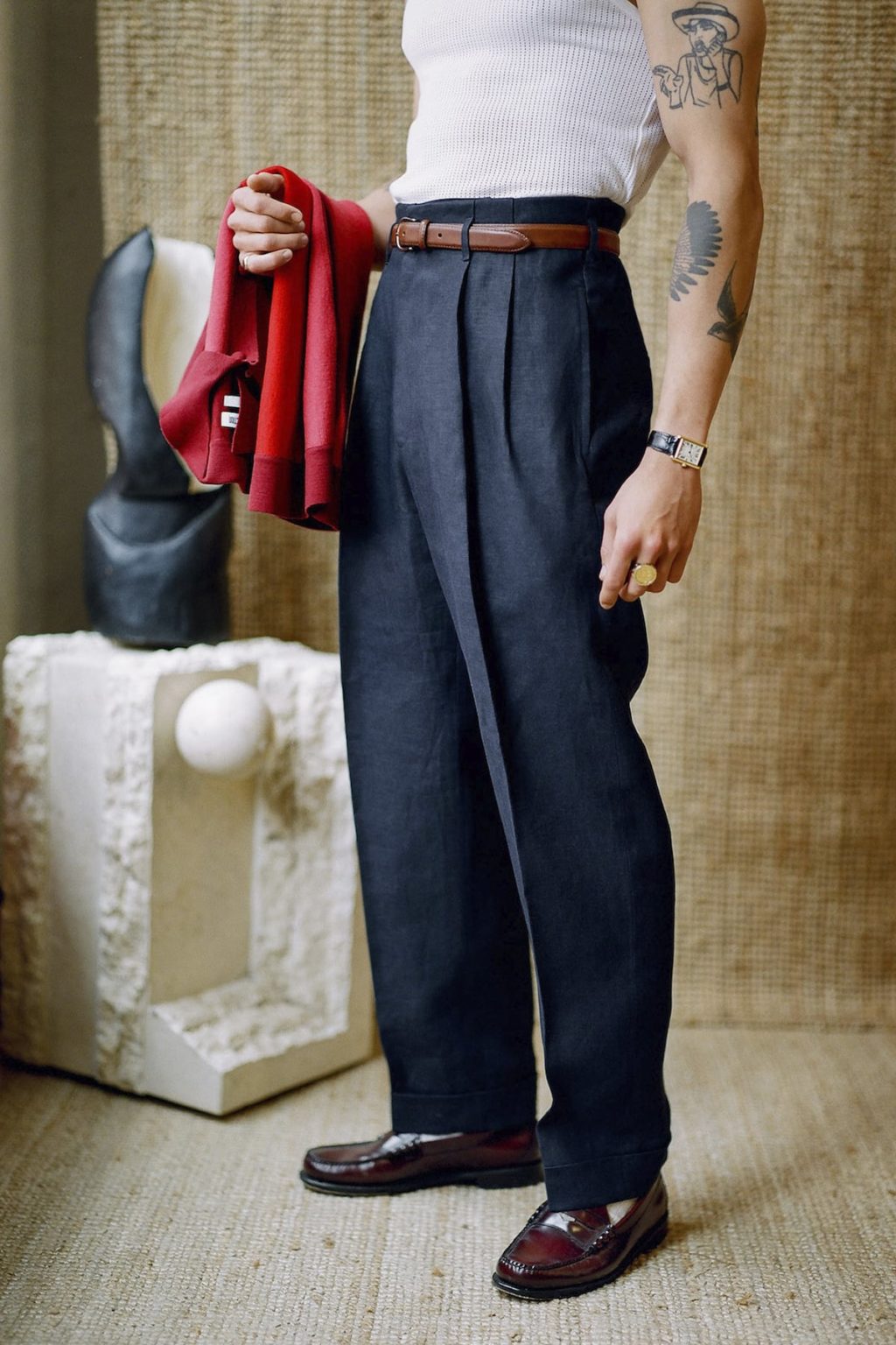 Pour et comment choisir un pantalon avec une taille plus haute