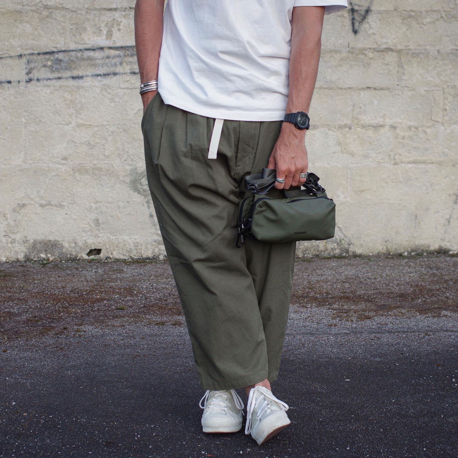 sillage baggy pants pantalon couple ample
