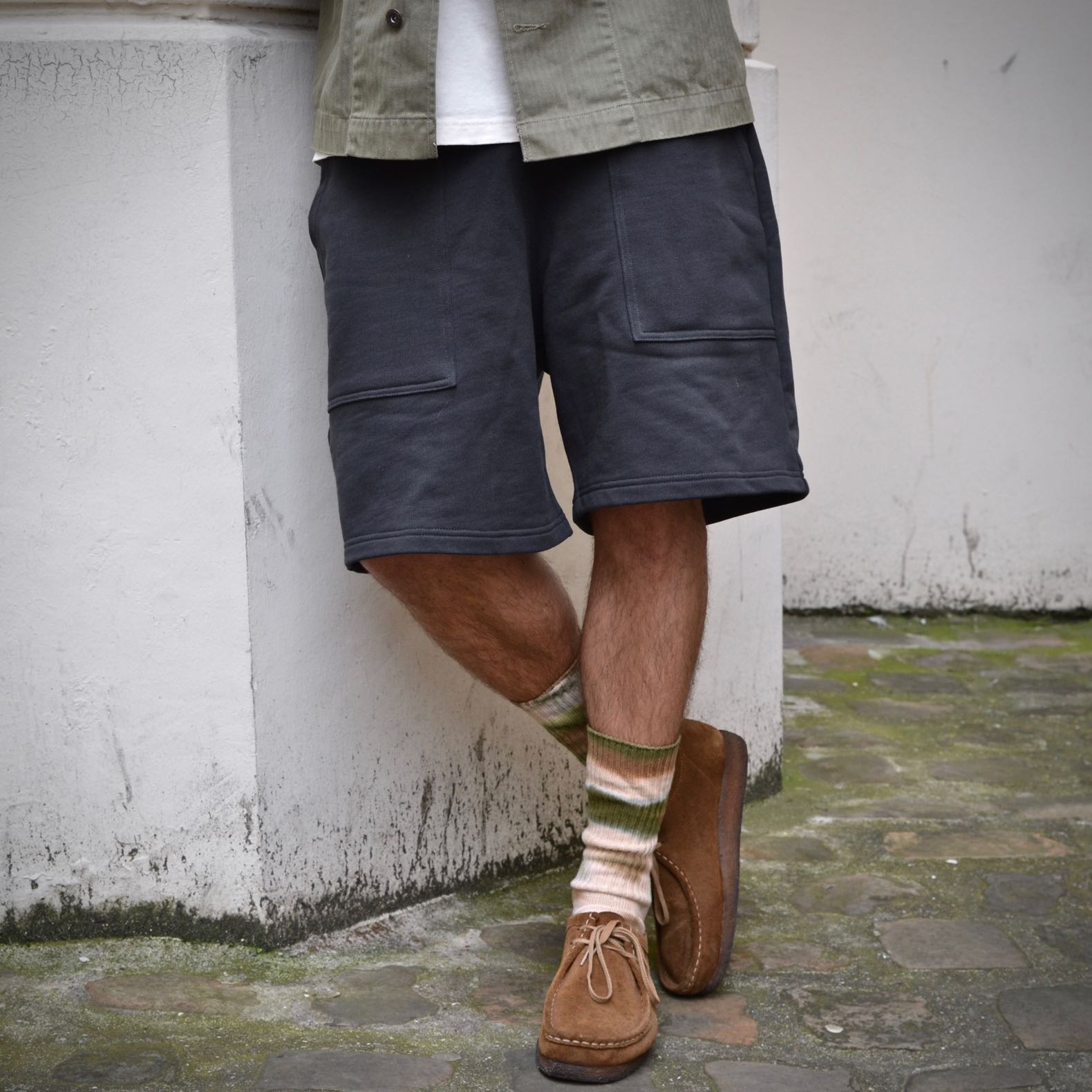 short outland daytona charbon jogging