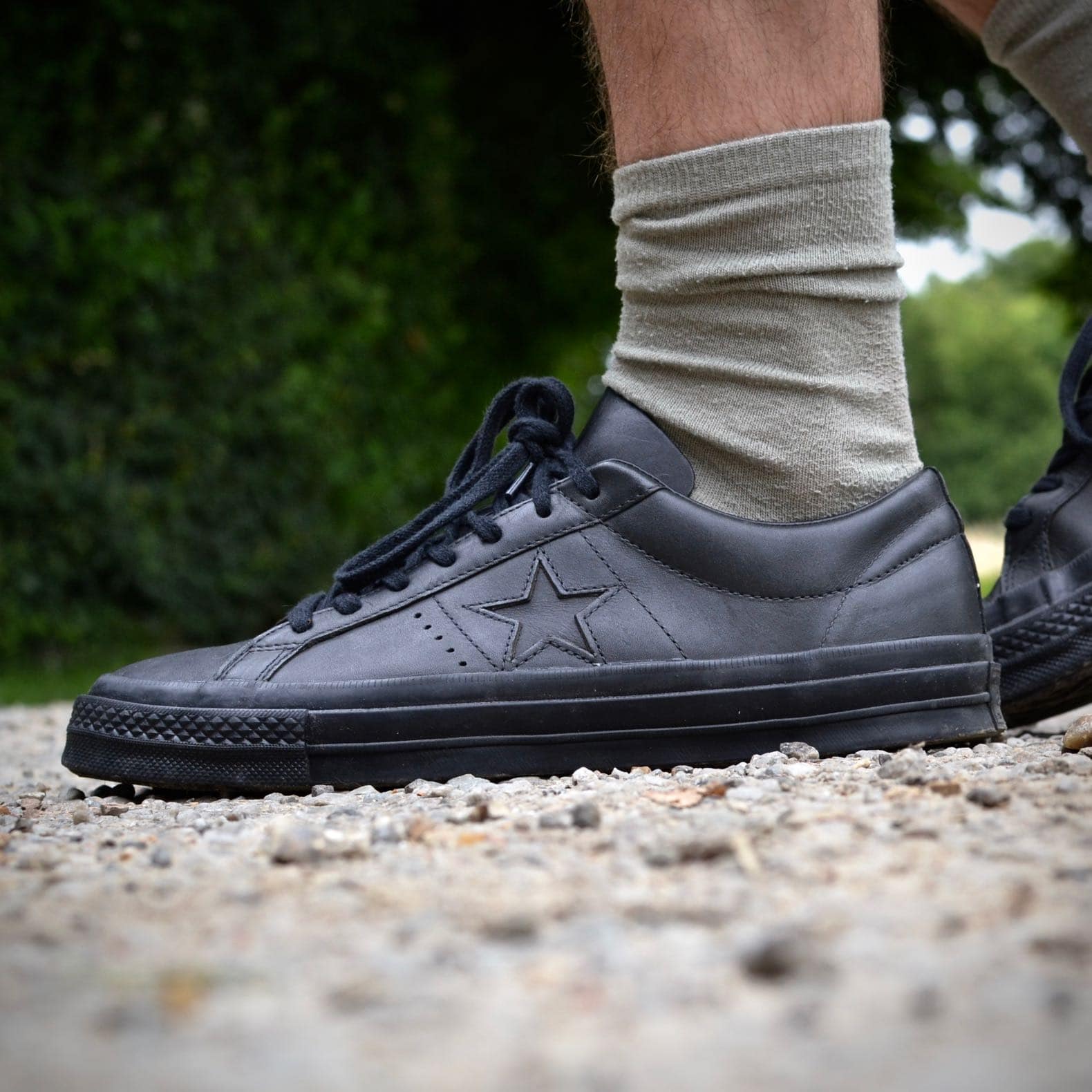 collab converse x engineered garments one star black