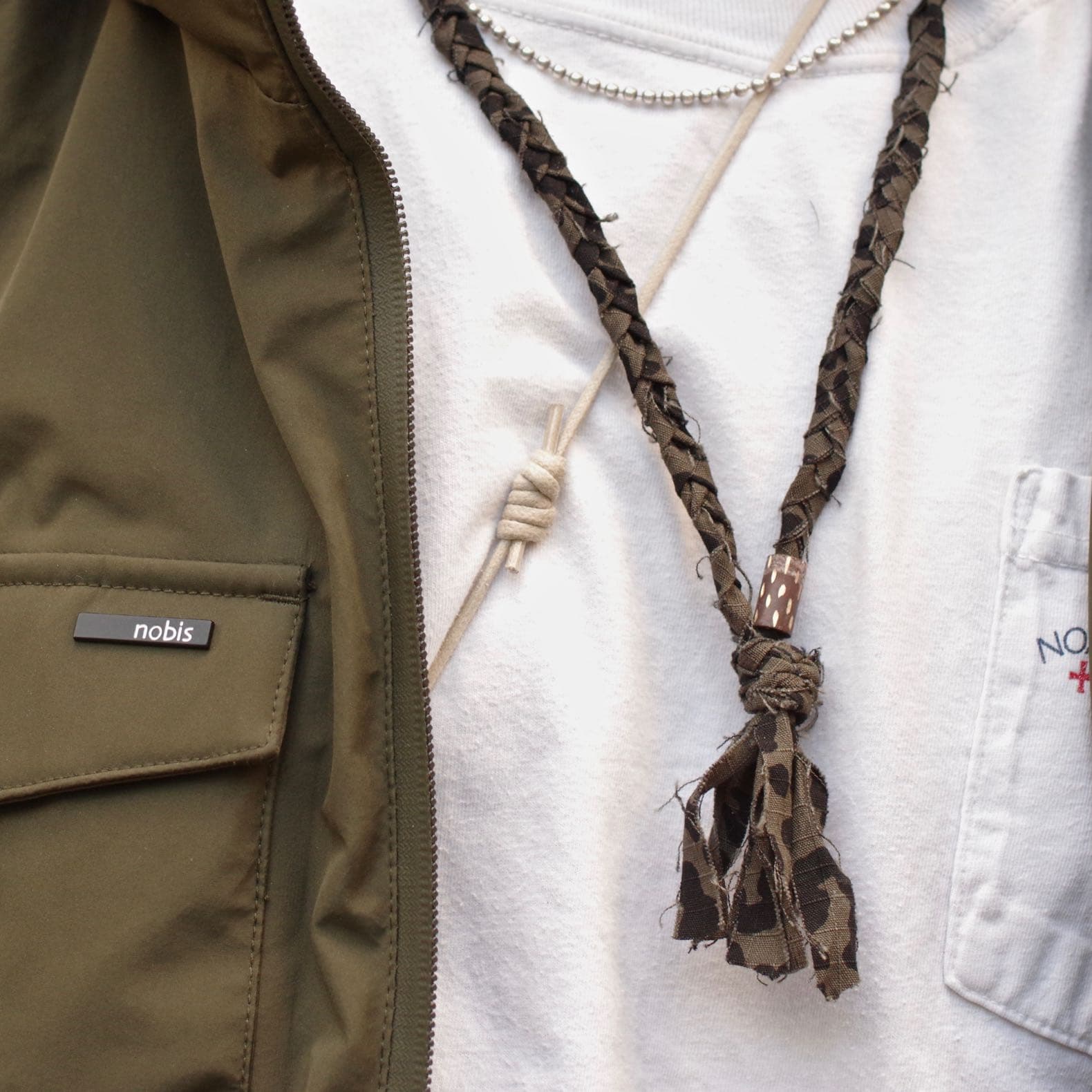 collier borlai en ripstop tressé