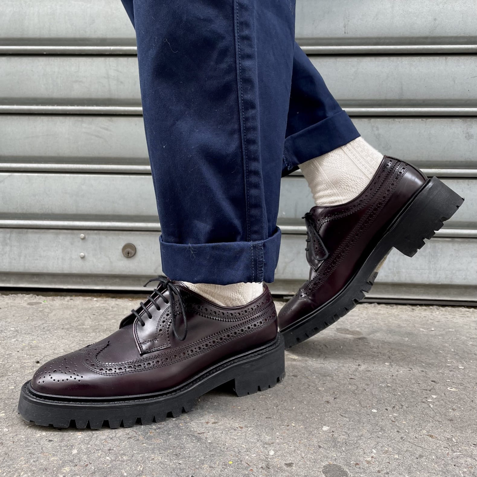 chaussures homme derby semelle commando