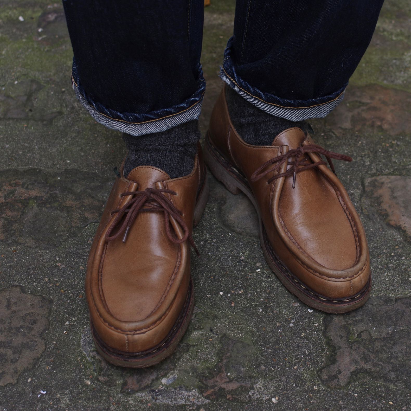 paraboot michael marron caramel