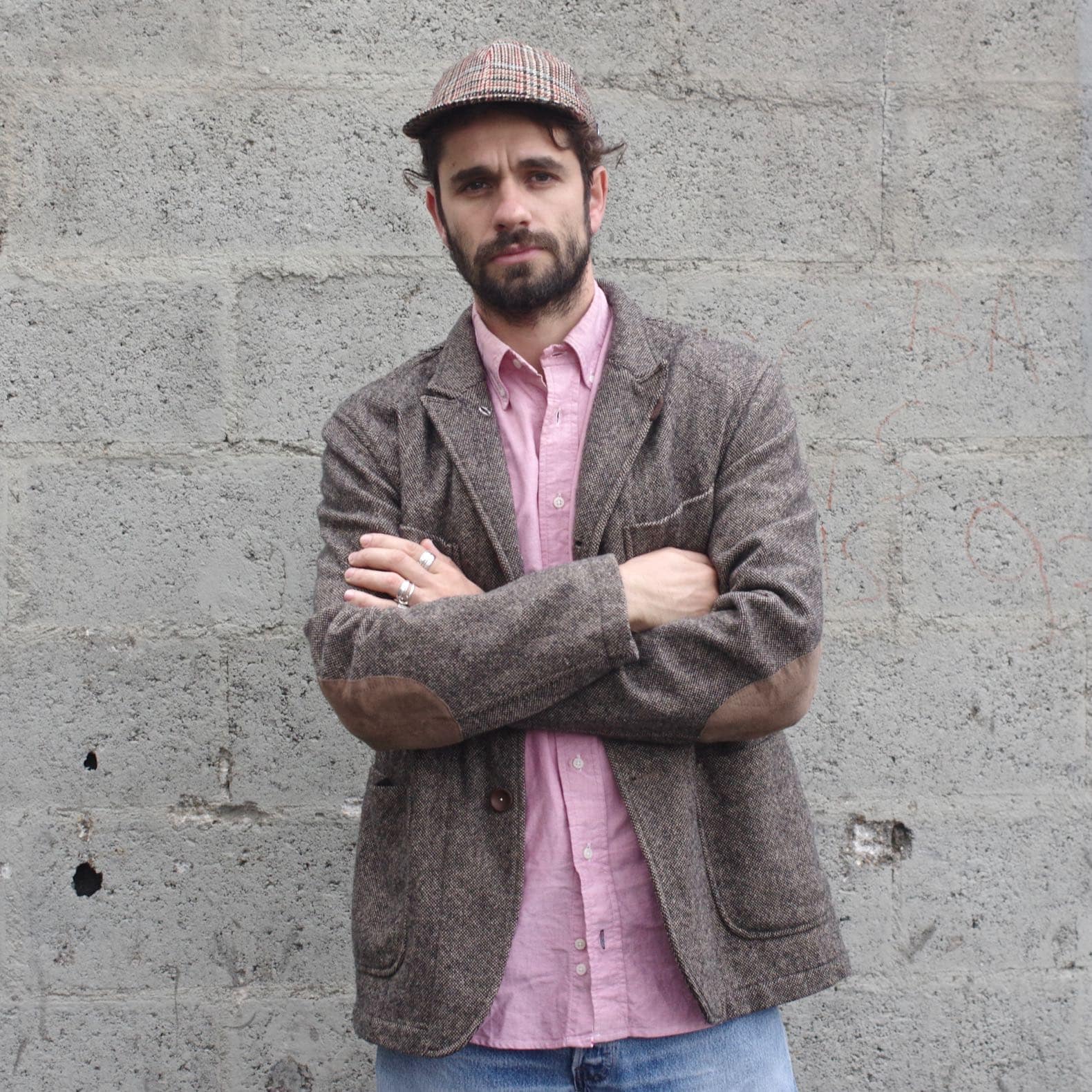 engineered garments tweed bedford jacket