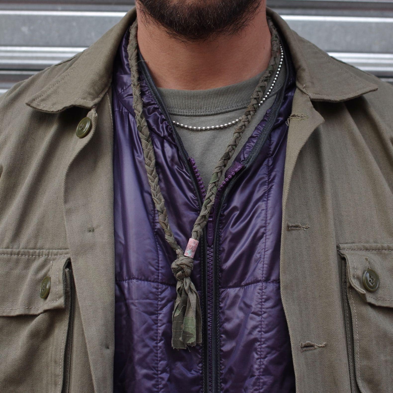 collier tressé borali military pack