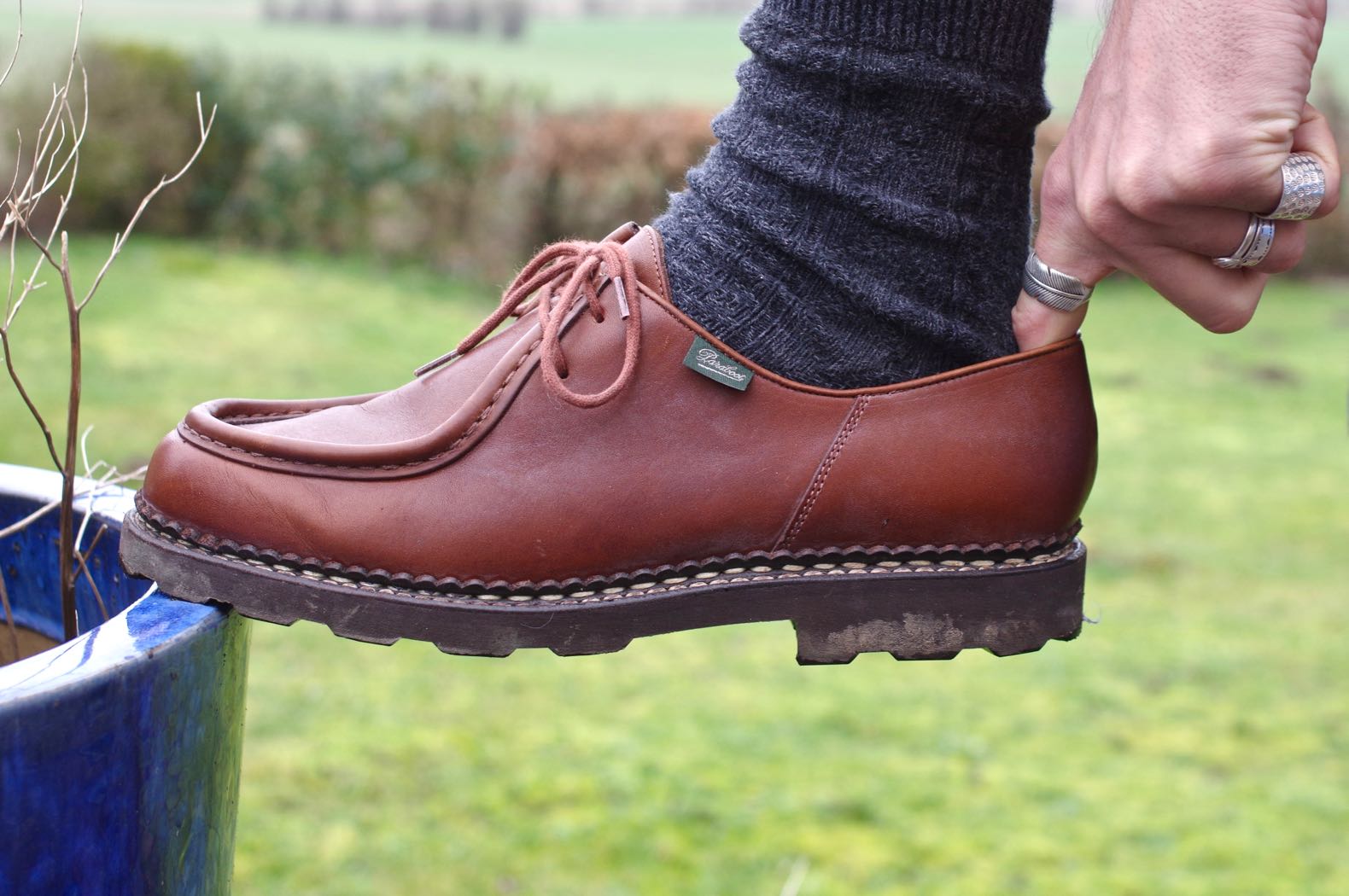 PARABOOT, Chaussures en cuir