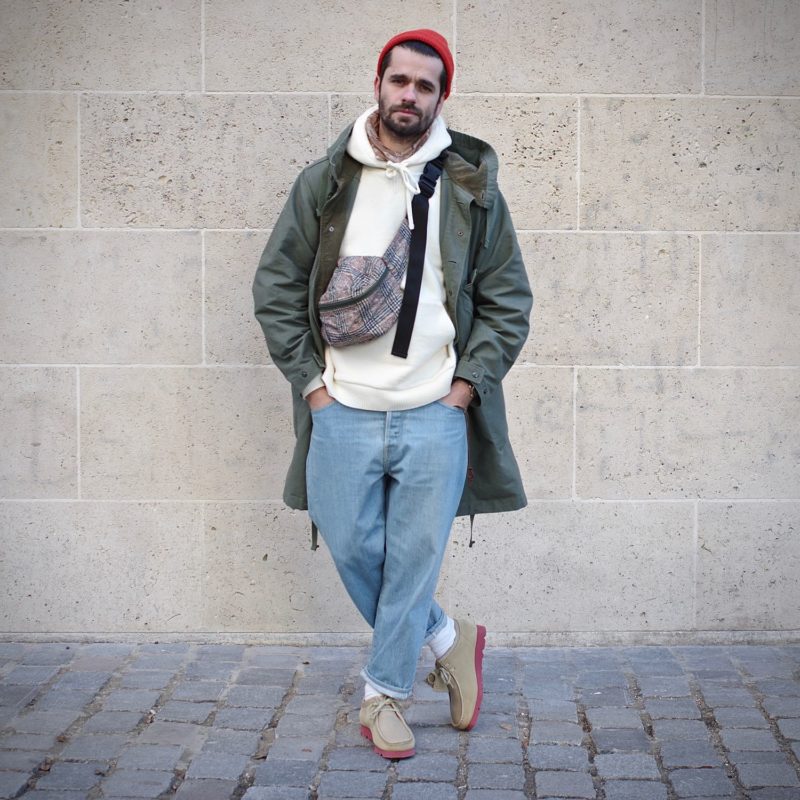 Parka D'Hiver Fishtail Manteau Militaire Homme - Modèle Classique Chaud Et Résistant