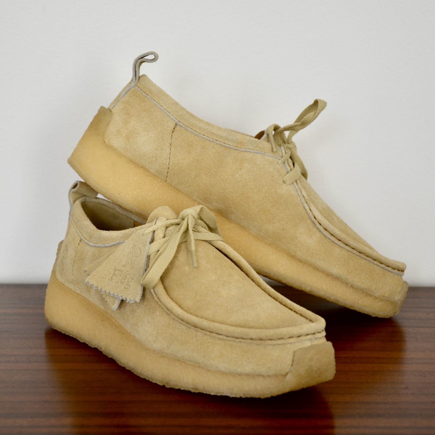 Paire Clarks Rossendale Maple Suede