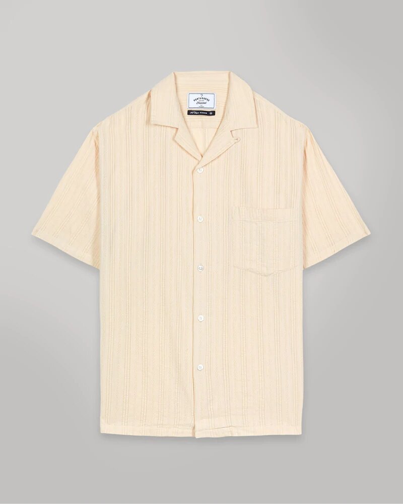 chemise manche courte portuguese flannel vilar shirt ss22