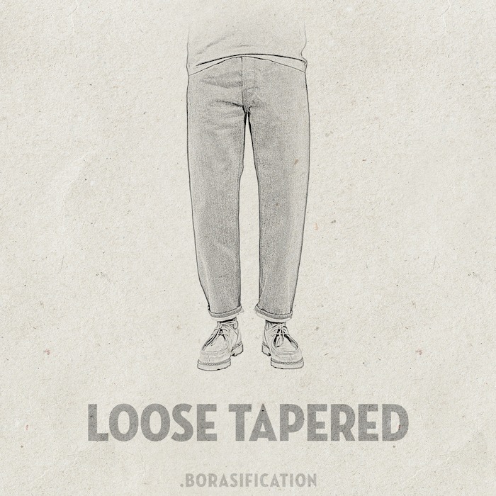 coupe jean loose tapered