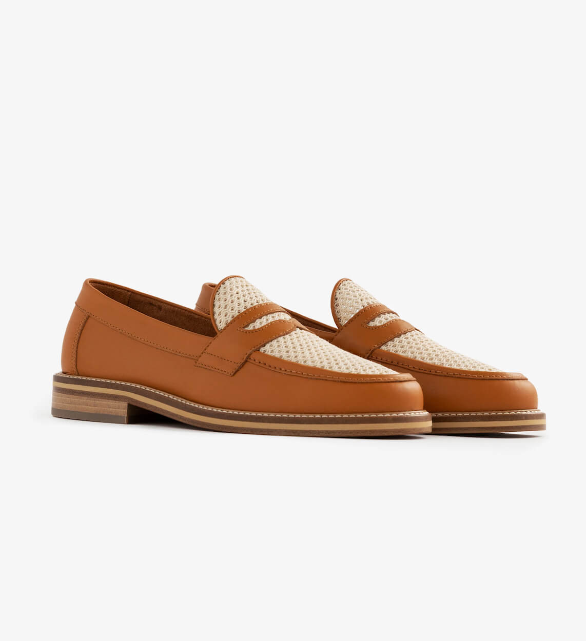 aime leon dore taverna loafers brown ss22