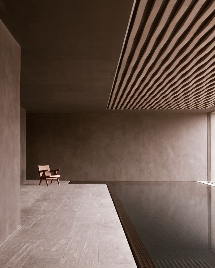 intérieur style minimaliste scandinave maison géométrique