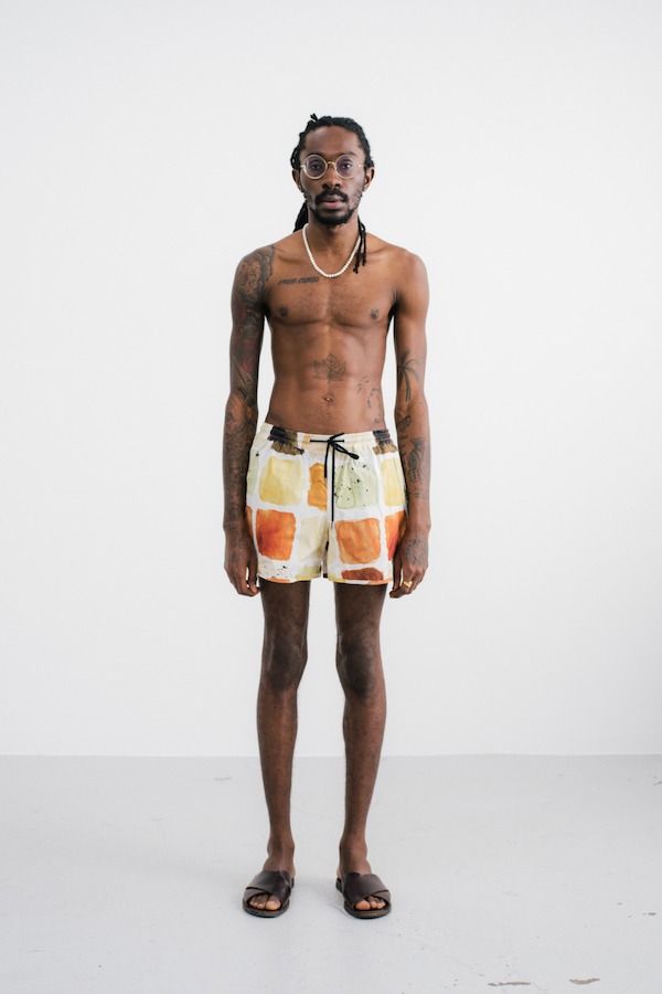 A kind of guise Gili swim shorts painted mosaic ss23 été 2023 collection