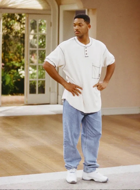 style oversize baggy 90s will smith
