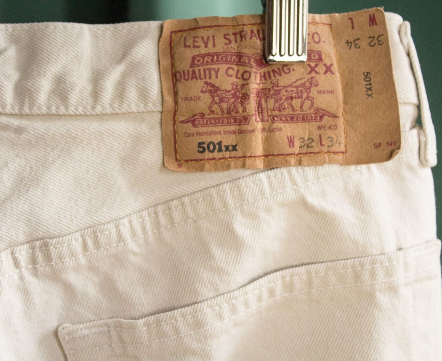 jean blanc levi's 501 vintage