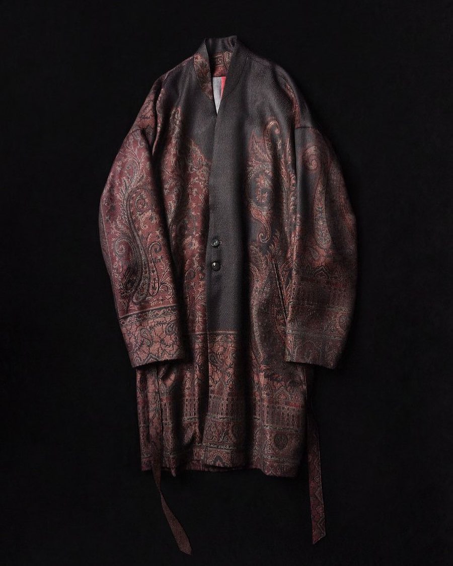 ovie studio instagram yantor coat paisley