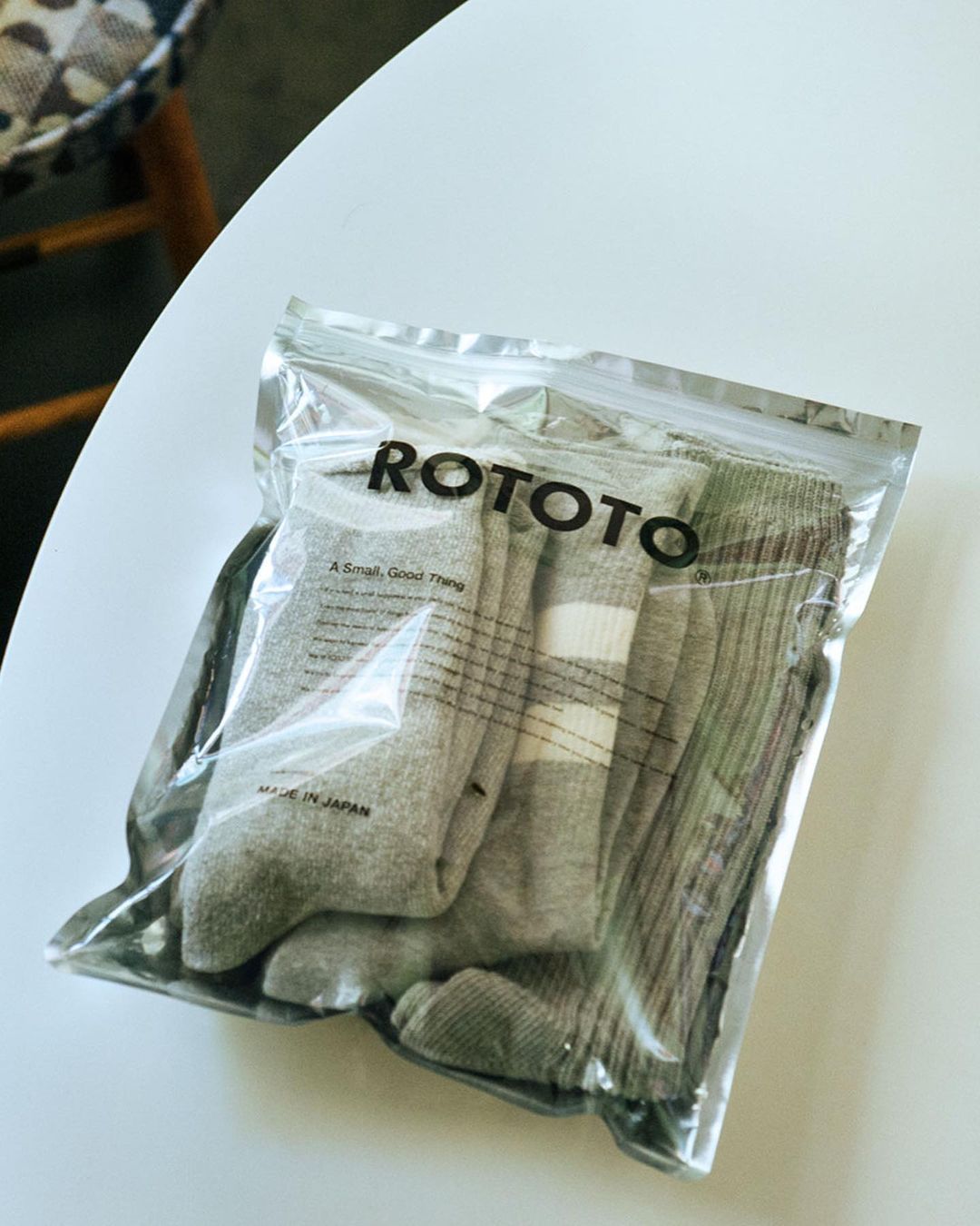 rototo classic grey socks pack