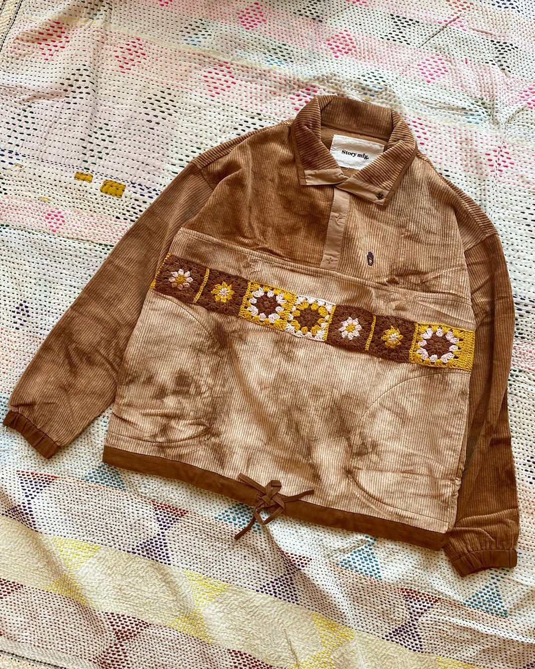story mfg marque pullover corduroy
