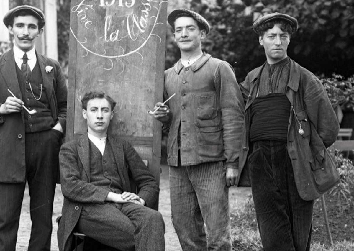 french worker ouvrier français début 1900