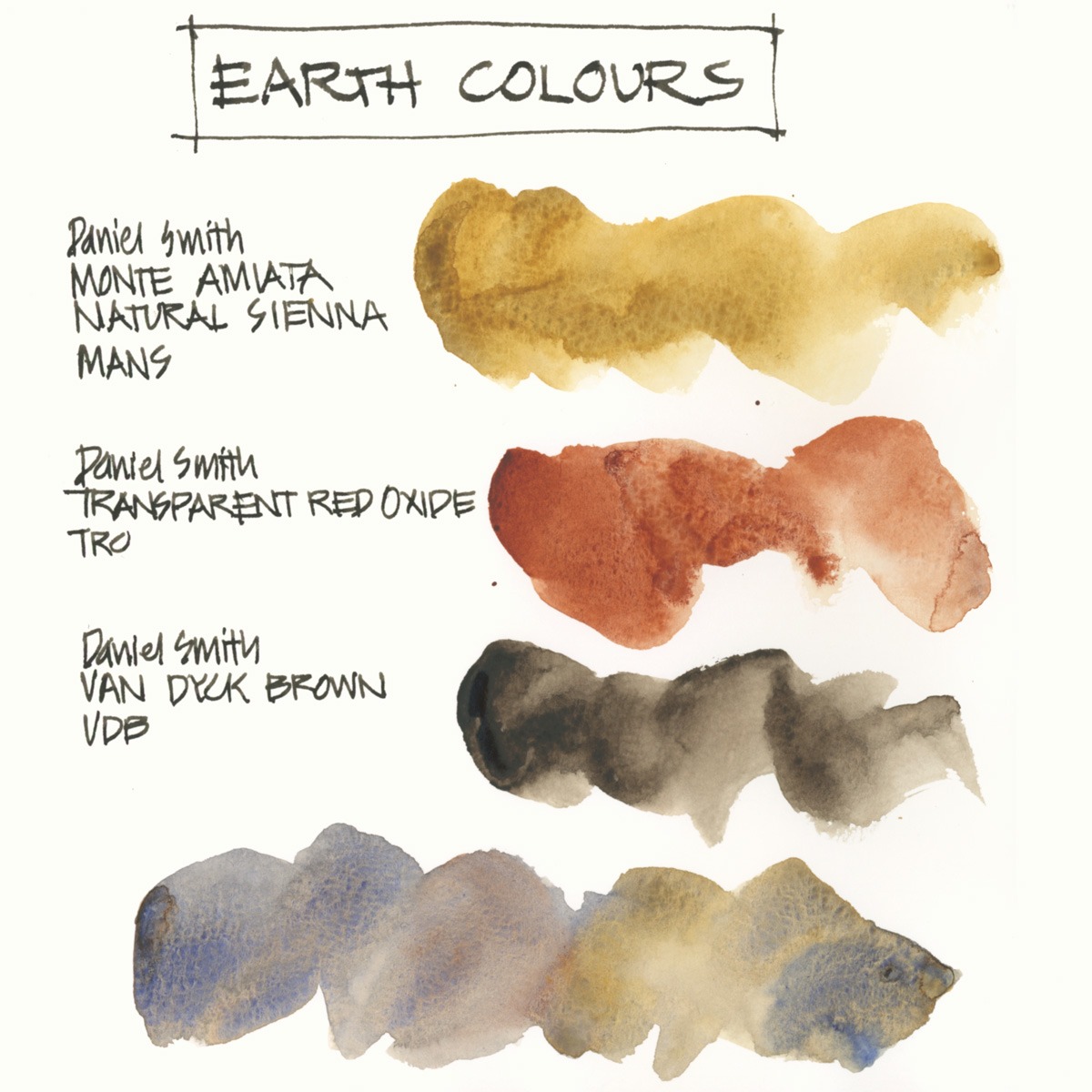 couleur terre palette earth tones