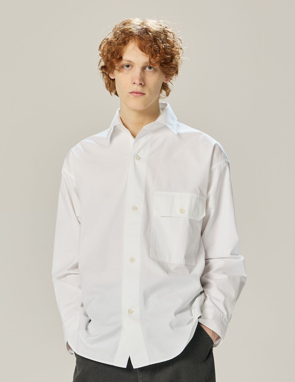 chemise blanche workwear mhl fw22