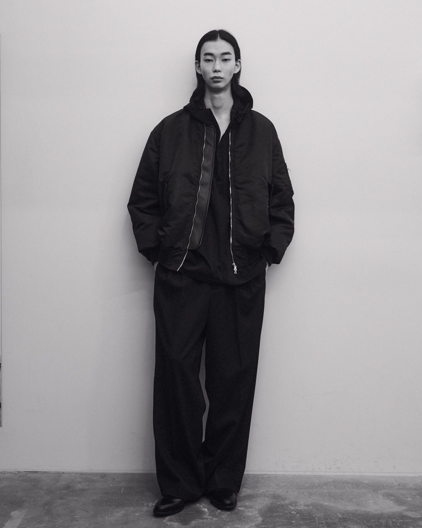 Stein bomber jacket oversized fw24 lookbook collection