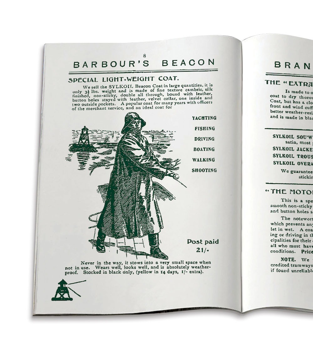 barbour marque catalogue 1908