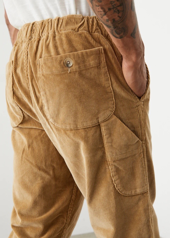 orslow french work pant detail side pocket