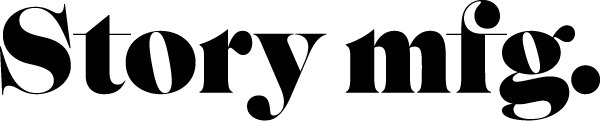 story mfg marque logo