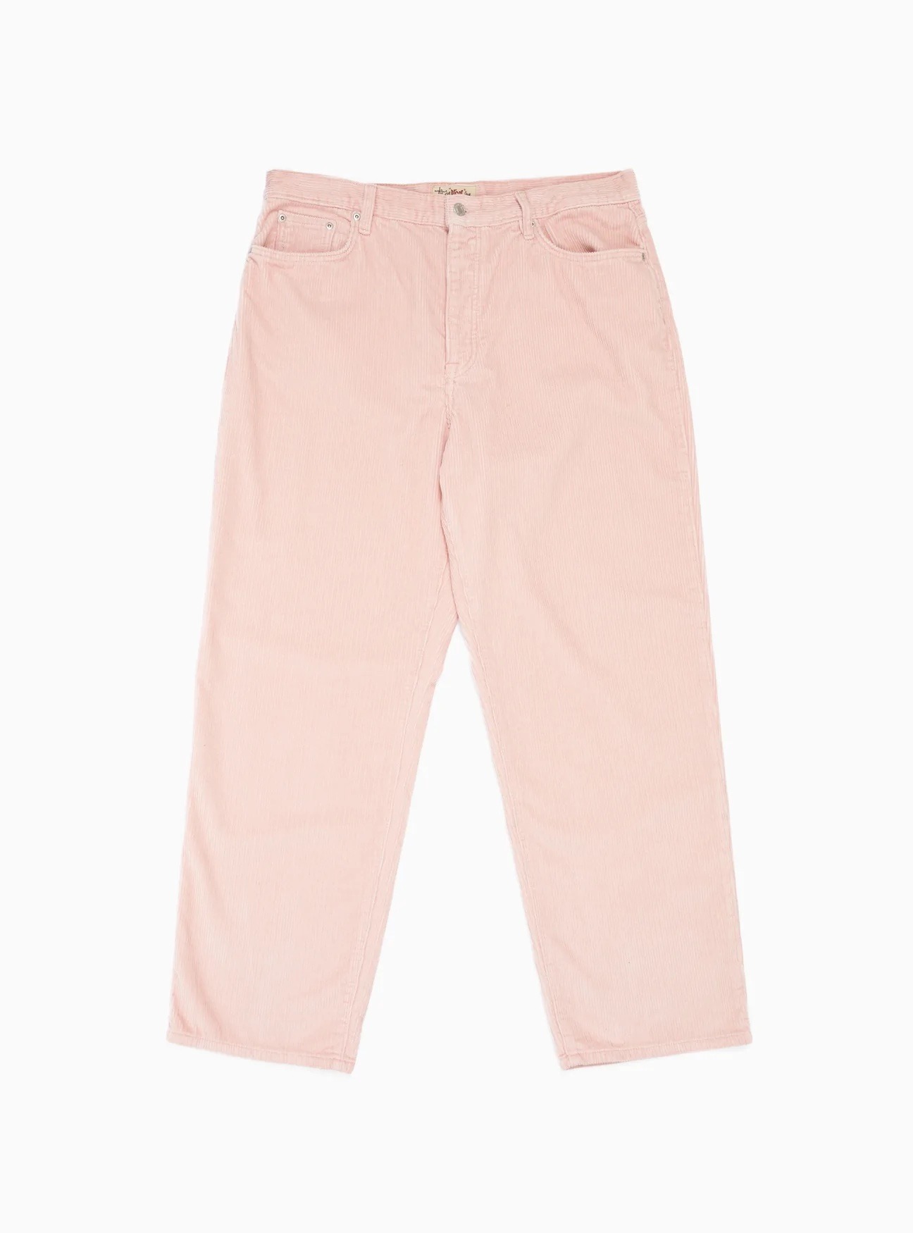 stussy pink corduroy trousers