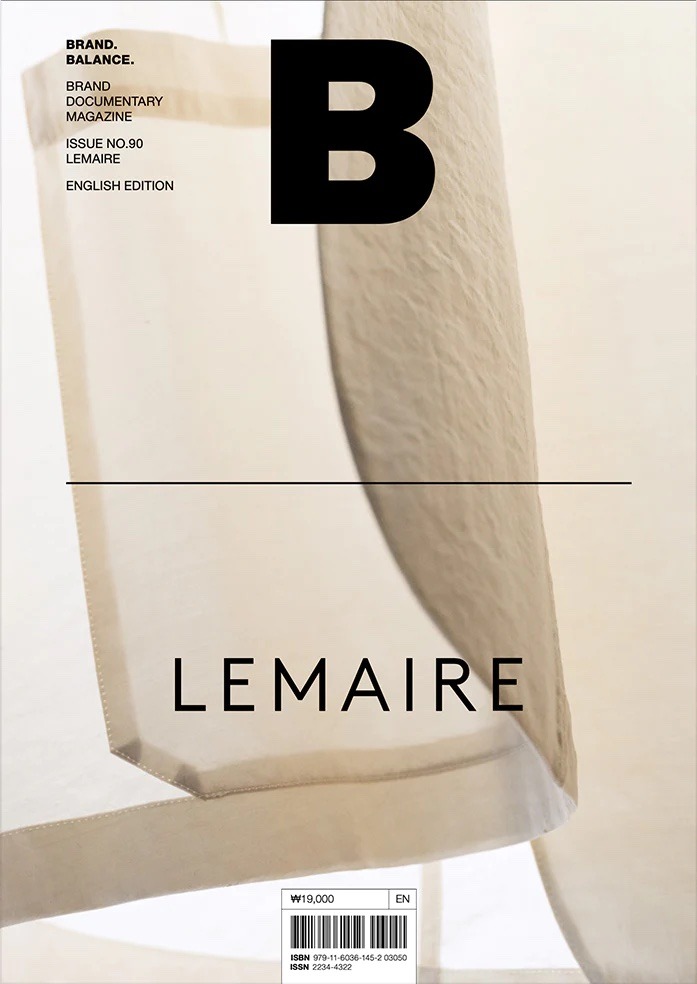 Brand balance magazine Lemaire