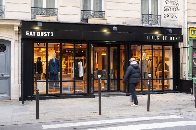 eat dust marque brand magasin paris 2023 girls of dust