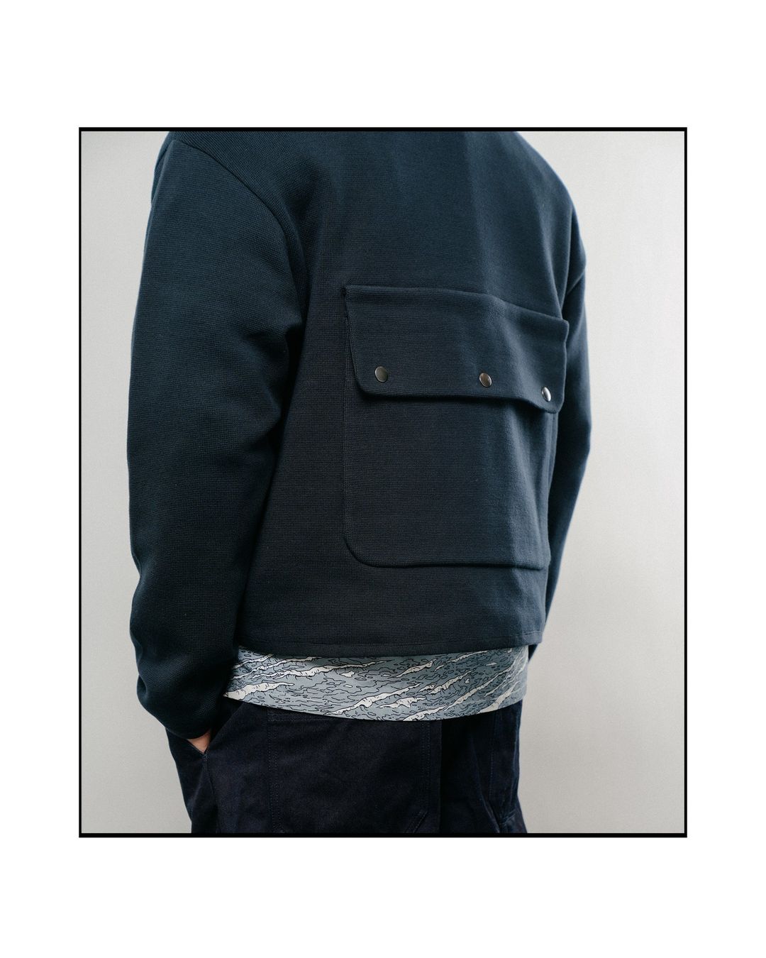 arpenteur nepenthes utility knit jacket