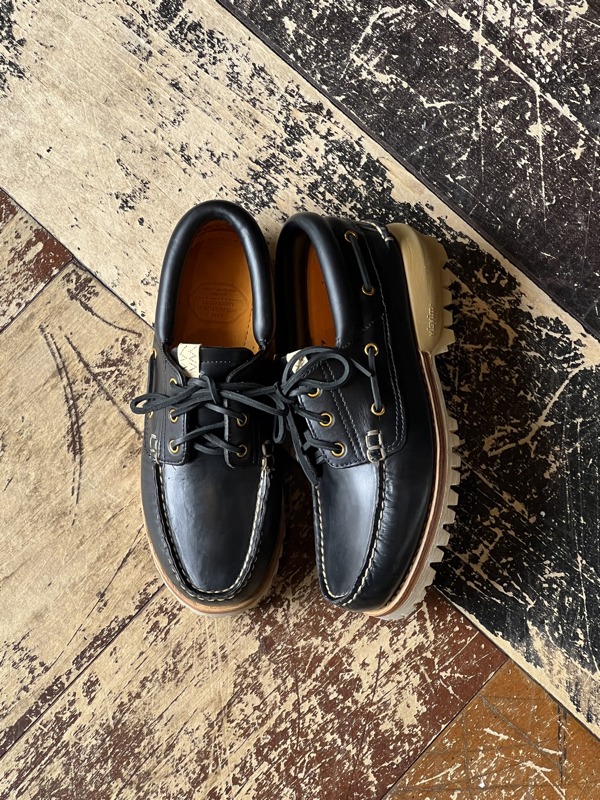 Chaussures bateau homme heritage made in japan visvim