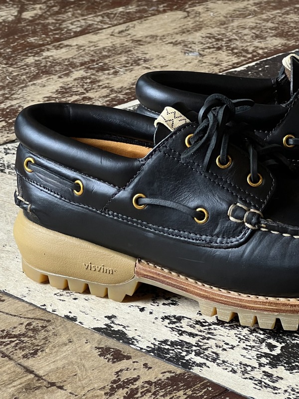Visvim boat shoe Wallace deck folk