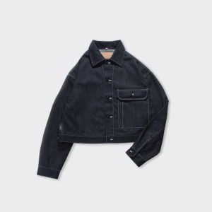Veste En Jean Homme Biker – Blouson Denim Lavé Boutons, Coupe Ajustée Printemps Automne