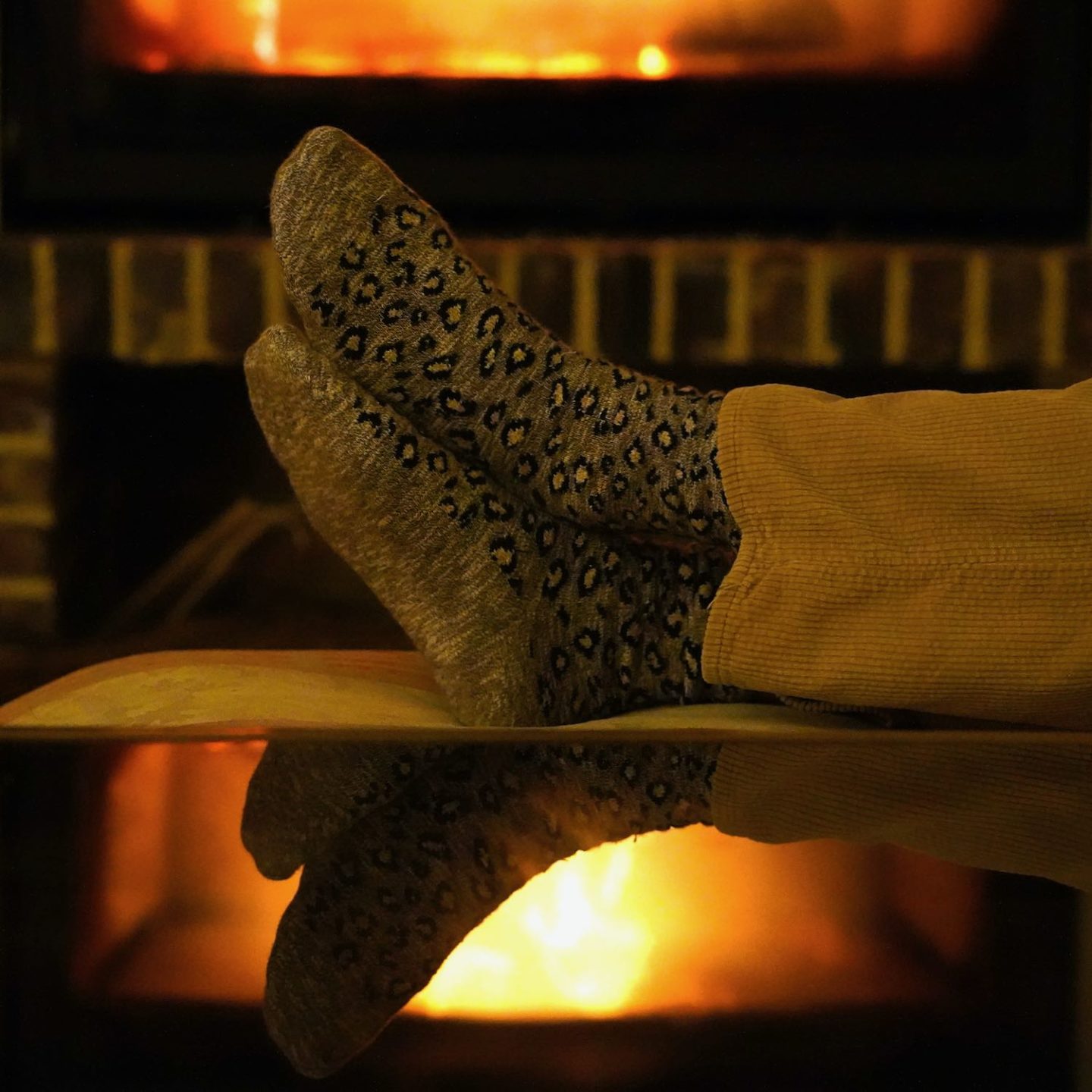 chaussettes léopard homme royalties Paris