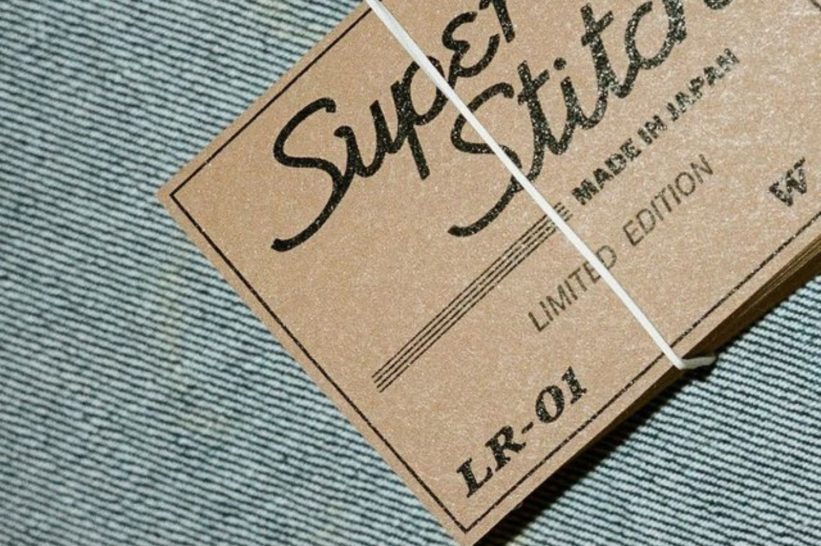 Superstitch lr01 limited edition white oak denim cone mills
