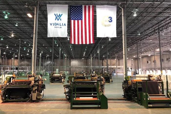 vidalia mills denim made in USA