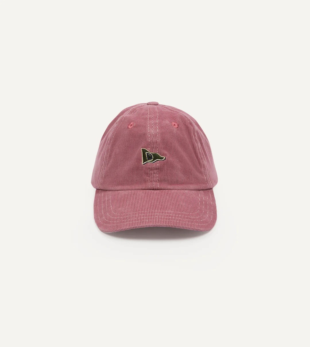 drake's dad hat corduroy pink