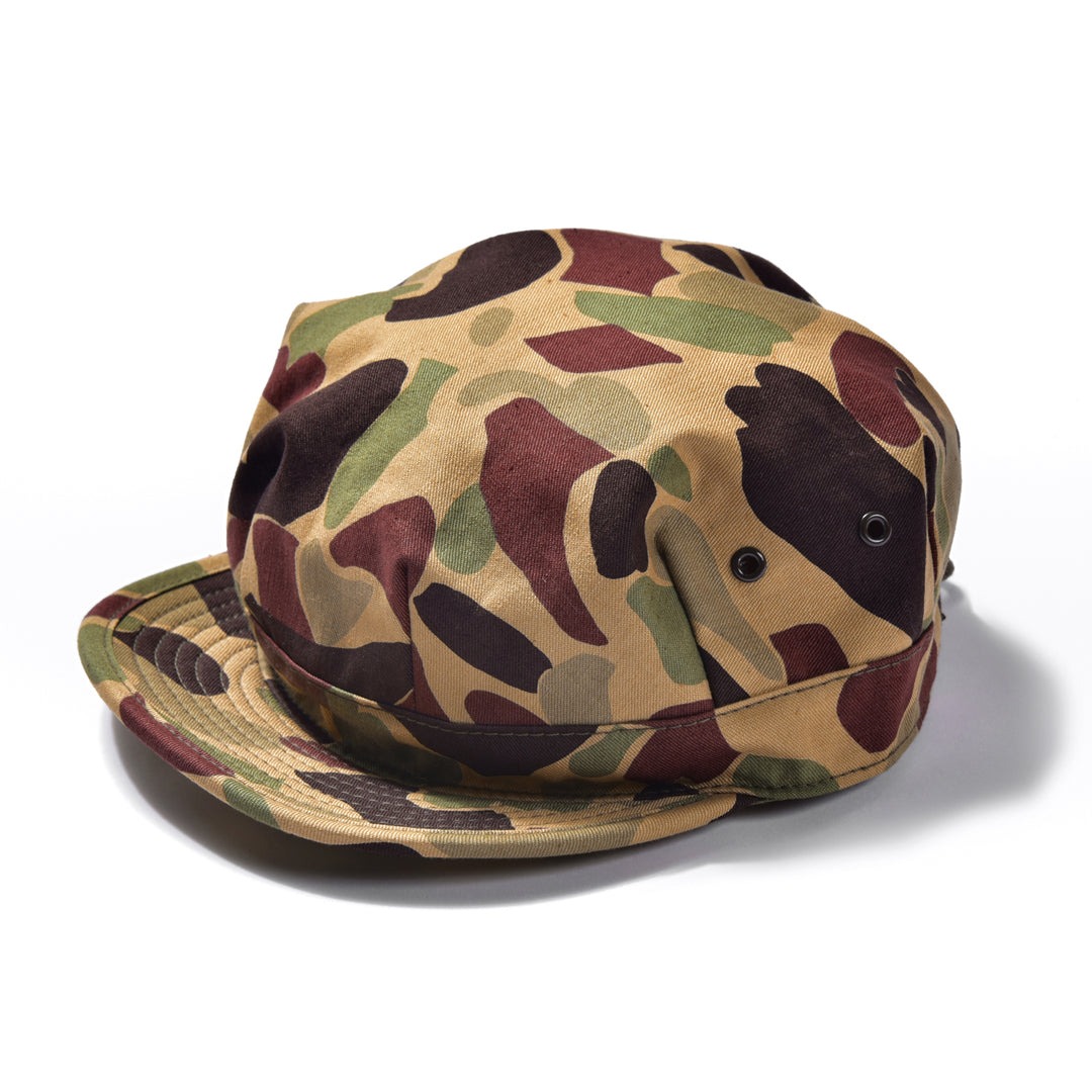 The Real Mc Coys marque brand utility cap mechanics caps casquette a3 militaire style homme