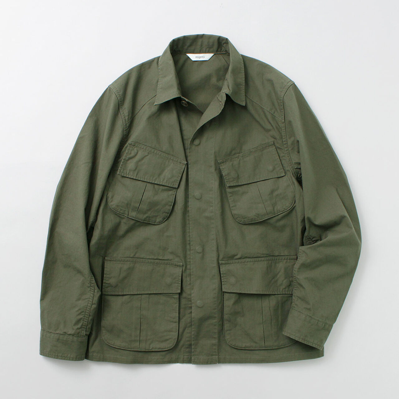 Fujito fatigue jacket jungle haku clothing