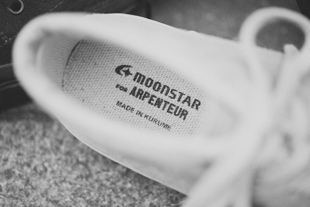 moonstar arpenteur made in kurume vulcanized rubber sneakers