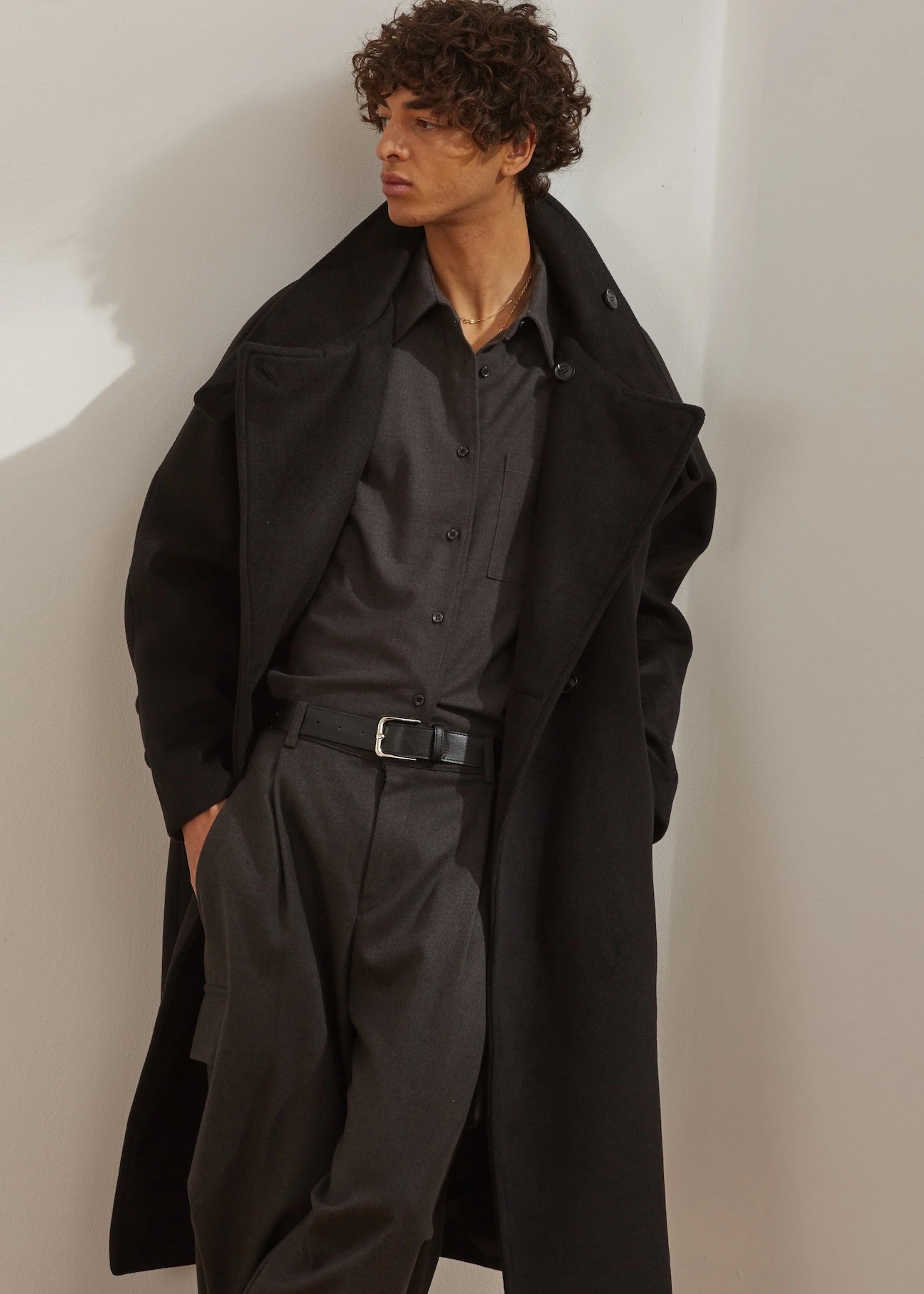 The Frankie shop marque boutique homme style minimaliste japonais coréen manteau andrea