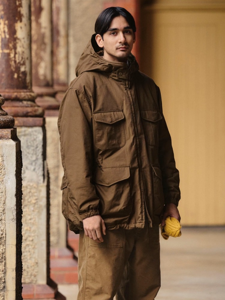 Uniqlo engineered garments 2023 autumn winter lookbook collection aw automne hiver utility jacket